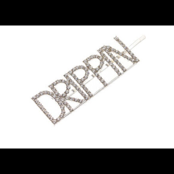 Drippin Silver Hairpin - Picture 2 of 7